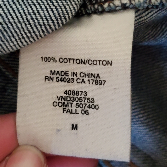 Gap upcycled gorpcore y2k denim jacket size medium - Picture 9 of 13